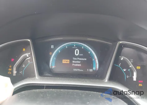 2017 Honda Civic Ex из США, поврежденный, VIN 2HGFC2F74HH521412